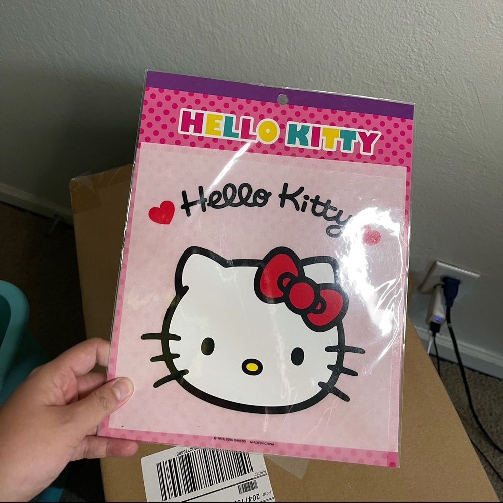 Hello Kitty Iron On Transfer